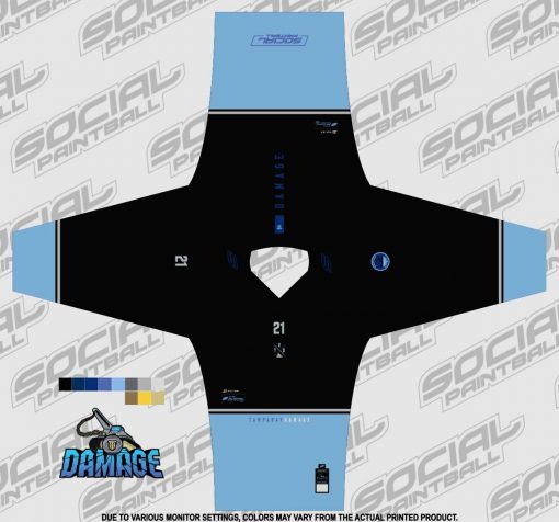 Tampa Bay Damage SMPL Jersey, LE Signature Series Jared Lackey – “Carolina Kid”