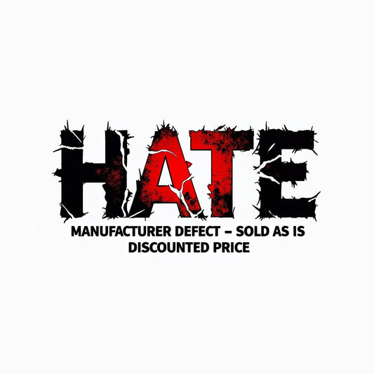 HATE Damage Collaboration - Feather Flex Shirt (Manufacturer Defect)