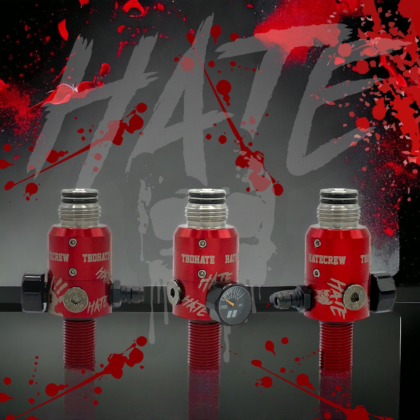 HATE CREW RED - TKO Powerhouse Reg - Short Body