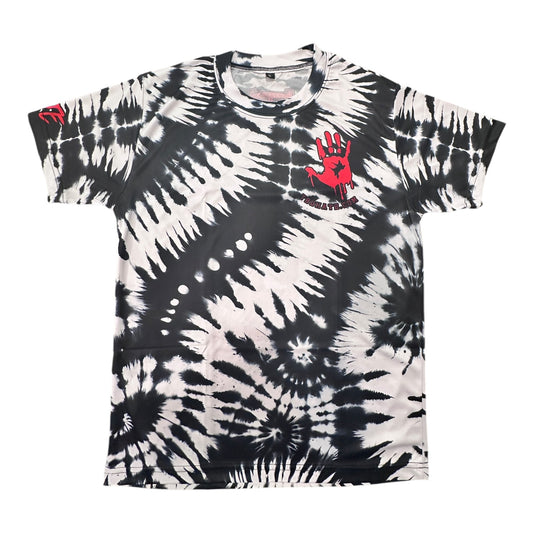 HATE BW Swirl - Feather Flex Shirt