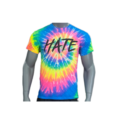 Tie Dye HATE T-shirt - Limited Edition